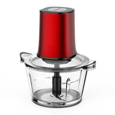 Chopper de mélangeur de 400W professionnel 2L en acier inoxydable en verre moulin à viande électrique