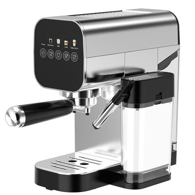 Machine à café à expresso semi-automatique avec mousseuse manuelle pour le latte cappuccino