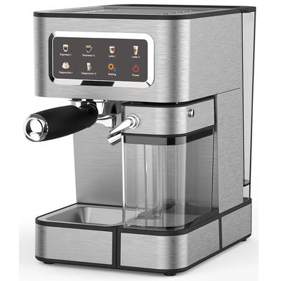 Machine à café à expresso semi-automatique avec mousseuse manuelle pour le latte cappuccino