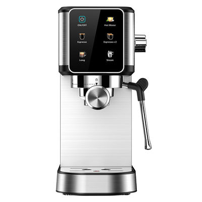 Chauffage à bloc thermique Digital Home Expresso Coffee Maker Automatique à vapeur Portable Smart Italian Espresso Machine à café