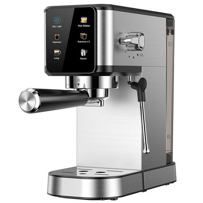 Chauffage à bloc thermique Digital Home Expresso Coffee Maker Automatique à vapeur Portable Smart Italian Espresso Machine à café