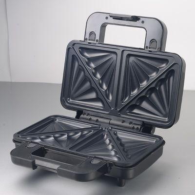 2 tranches de remplissage en profondeur Waffle Sandwich Maker Grill BBQ détachable revêtement antiadhésif pour cuisine cuisine Grilles électriques Grillons