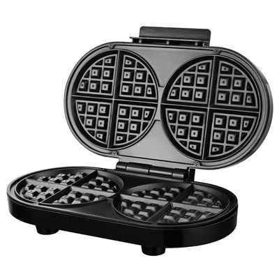 2 tranches de remplissage en profondeur Waffle Sandwich Maker Grill BBQ détachable revêtement antiadhésif pour cuisine cuisine Grilles électriques Grillons