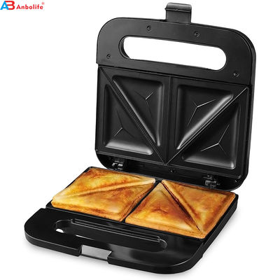 2 tranches de remplissage en profondeur Sandwich Maker Pâte à crêpes détachable Bbq Grill revêtement antiadhésif Appareil de cuisine