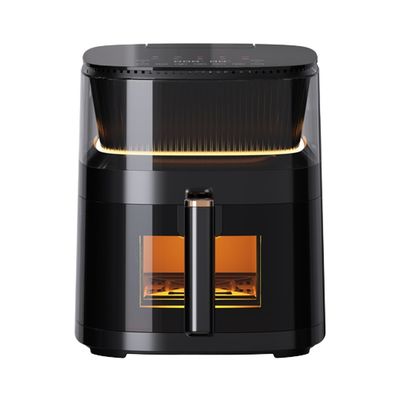 5l en acier inoxydable petit fraiseur à air multifonctionnel four intelligent carré électrique sain pour usage domestique