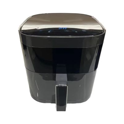 Touch numérique 6l Friture à air électrique Four en acier inoxydable Multifonctionnel Petit carré intelligent Saine pour usage domestique