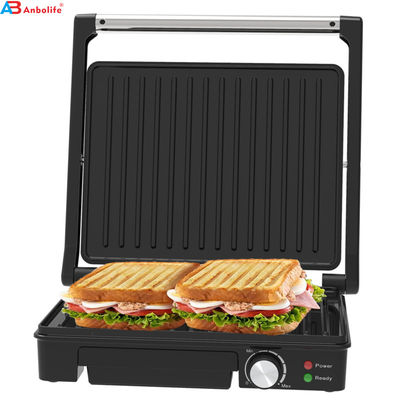 Contact électrique BBQ Grill sans fumée Appareil de cuisine pour la maison Détachable 4/6 Panini