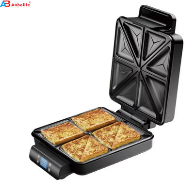 Fabricant de sandwich électrique 3 en 1 Appareil de cuisine antiadhésif