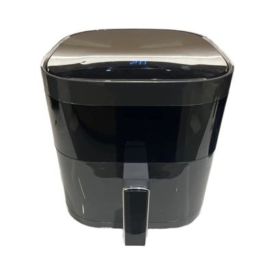 6l Friture à air intelligent Poêle en acier inoxydable Multifonctionnel Petit carré Santé électrique Pour le ménage