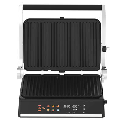 Rating d'efficacité énergétique électrique Classe A 2200w Waffle Panini Maker 1 an de garantie