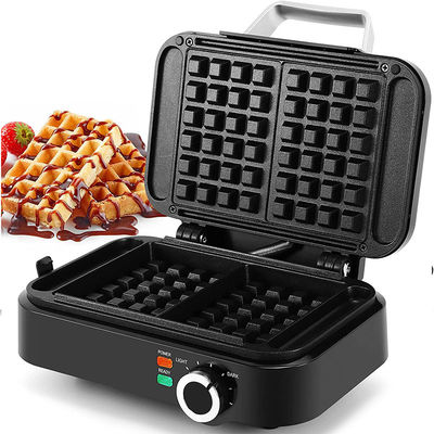 2 tranches profondes Xxl Grill Sandwich Maker réglable régulateur de température Détachable Source d'alimentation électrique Ptfe Utilisation domestique