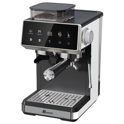 Anbo contrôle à écran tactile Cappuccino Espresso machine à café multifonctionnelle avec broyeur