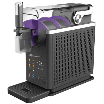 Anbolife Sorbetière Électrique 1,9L pour Crème Glacée et Jus Congelé