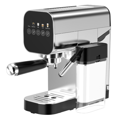 Anbolife BC5383 20 bar machine à café à expresso semi-automatique avec réservoir de lait