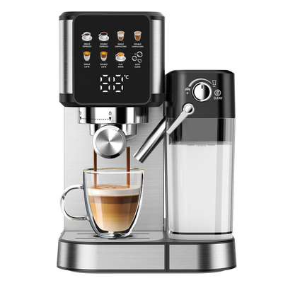 Machine à café expresso portable Anbolife BC08 15 bars en acier inoxydable