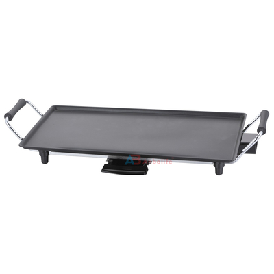 Anbolife 1800W Plancha Électrique Teppanyaki avec Surface Antiadhésive