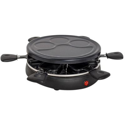 Grille à raclette électrique Anbolife 1500W avec surface antiadhésive