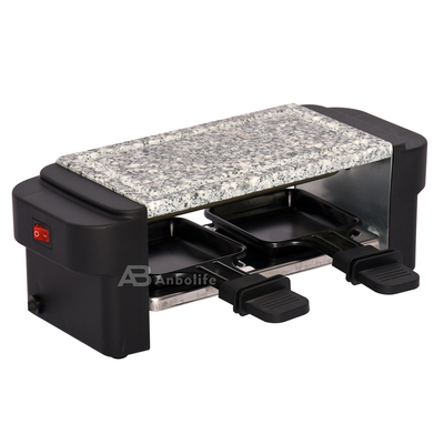 Grille à raclette électrique Anbolife 1500W avec surface antiadhésive