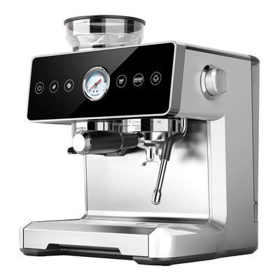 Anbolife Full Function Espresso Coffee Machines 20bar Powerful Pressure Pump Latte Cappuccino Digital Control Coffee Machine