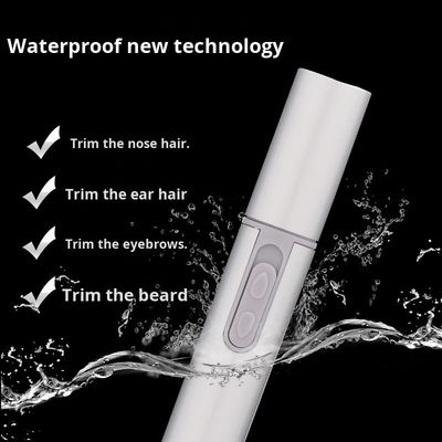 ANBOLIFE Trimmer électrique pour les cheveux du nez avec alimentation USB et garantie d'un an pour les hommes