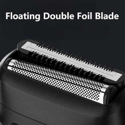 Mini rasoir électrique portable avec étanchéité IPX7 et batterie 350mAh pour 60 minutes d'autonomie