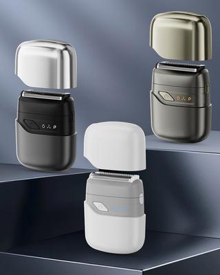 Mini rasoir électrique portable avec étanchéité IPX7 et batterie 350mAh pour 60 minutes d'autonomie