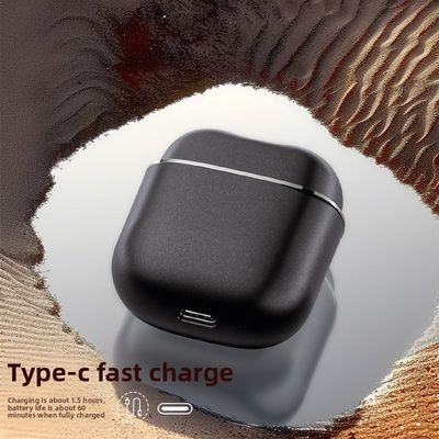 Mini rasoir électrique à double tête portable entièrement lavable avec conception flottante magnétique pour hommes