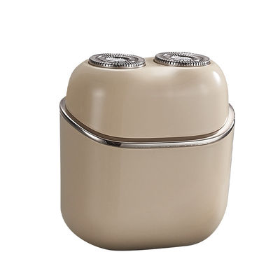 Mini rasoir électrique à double tête portable entièrement lavable avec conception flottante magnétique pour hommes