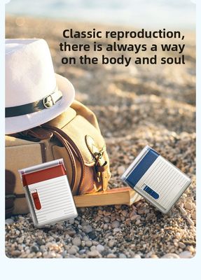 Rasoir électrique portable ANBOLIFE Mini avec 60 minutes d'autonomie, garantie 1 an et puissance de 5W, rasoir rechargeable par USB