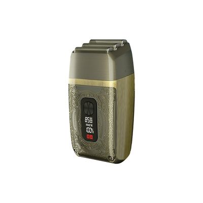 Rasoir électrique USB avec design rétro, batterie 1200mAh et charge rapide 1-3h pour hommes