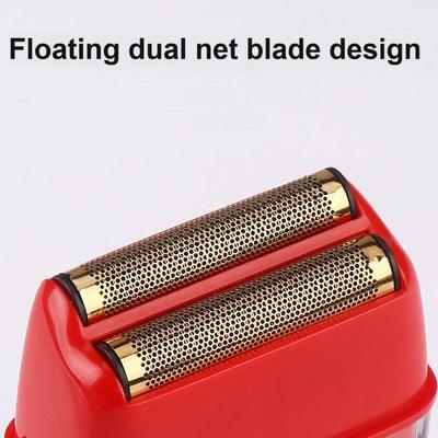 Rasoir électrique professionnel avec batterie Li-ion 600 mAh, temps de charge 1,5h et étanchéité IPX4 pour le visage et le corps des hommes