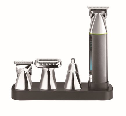 Tondeuse électrique multifonction 5 en 1 avec batterie 1200mAh et garantie d'un an pour une charge rapide et une tondeuse à cheveux lavable pour tout le corps