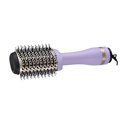 Brosses à air chaud à double tension de 1300W avec 3 niveaux de réglage de température pour le coiffage professionnel