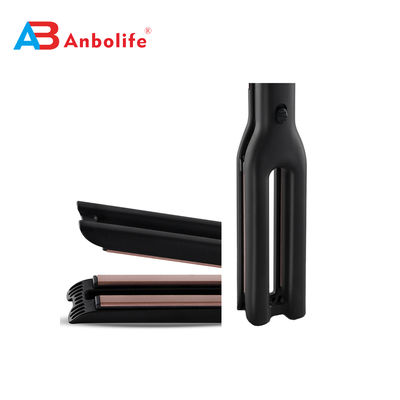 Lisseur de cheveux à plaques en céramique avec température réglable 120-210°C et cordon d'alimentation rotatif à 360°