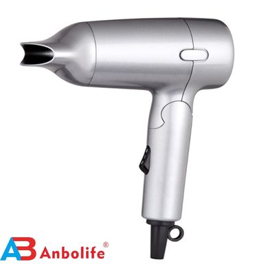 Sèche-cheveux pliable ANBOLIFE Professional 1200W avec 2 réglages de vitesse et moteur DC haute vitesse pour un séchage rapide