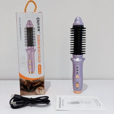 Brosse lissante à cheveux sans fil rechargeable par USB avec une puissance de 73W et un temps de charge de 1 à 3 heures pour un coiffage facile