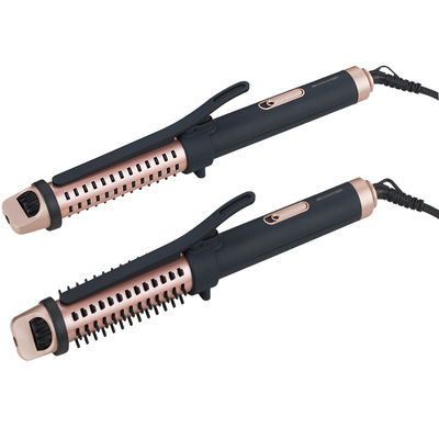 Brosses et boucles de cheveux professionnelles à air chaud 2 en 1 avec température maximale de 200 ° C et puissance de 100-240 V pour tous les types de cheveux