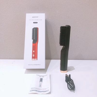 ANBOLIFE Mini Législateur de cheveux sans fil rechargeable avec plaques en céramique pour usage domestique