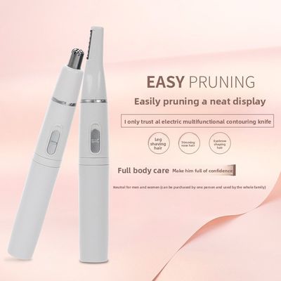 Tondeuse électrique portable compacte ANBOLIFE pour poils de nez avec plastique durable pour usage domestique