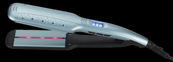 Législateur de cheveux professionnel rechargeable 2600 Mah Li-batterie avec plaques de revêtement en céramique et plage de température 120-220 ° C