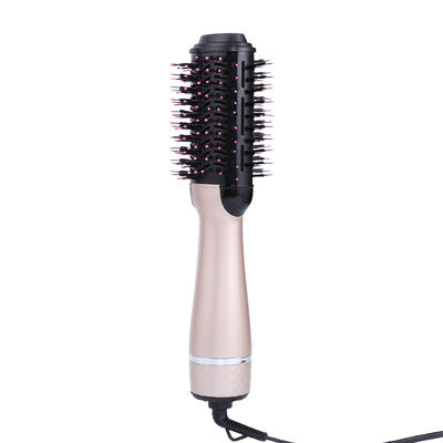ANBOLIFE 2 Réglage de la vitesse et de la chaleur 1200W Compact séchoir à cheveux en plastique noir Brush à air chaud Brush à usage domestique