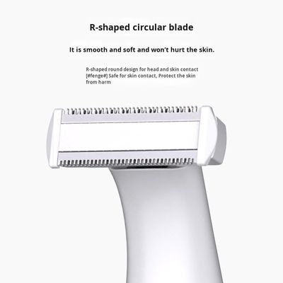 Ensemble épilateur et rasoir multifonction 6-en-1 pour femmes avec batterie 1200mAh, lame en acier inoxydable et pièces de rechange gratuites