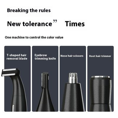 Un rasoir électrique rechargeable USB avec une batterie de 600 mAh et 90 minutes de fonctionnement