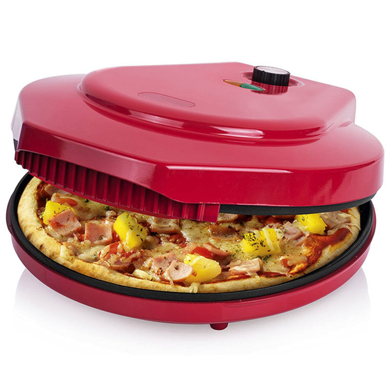 Non-Stick 12 pouces machine à pizza pour la maison 1450W four électrique à pizza