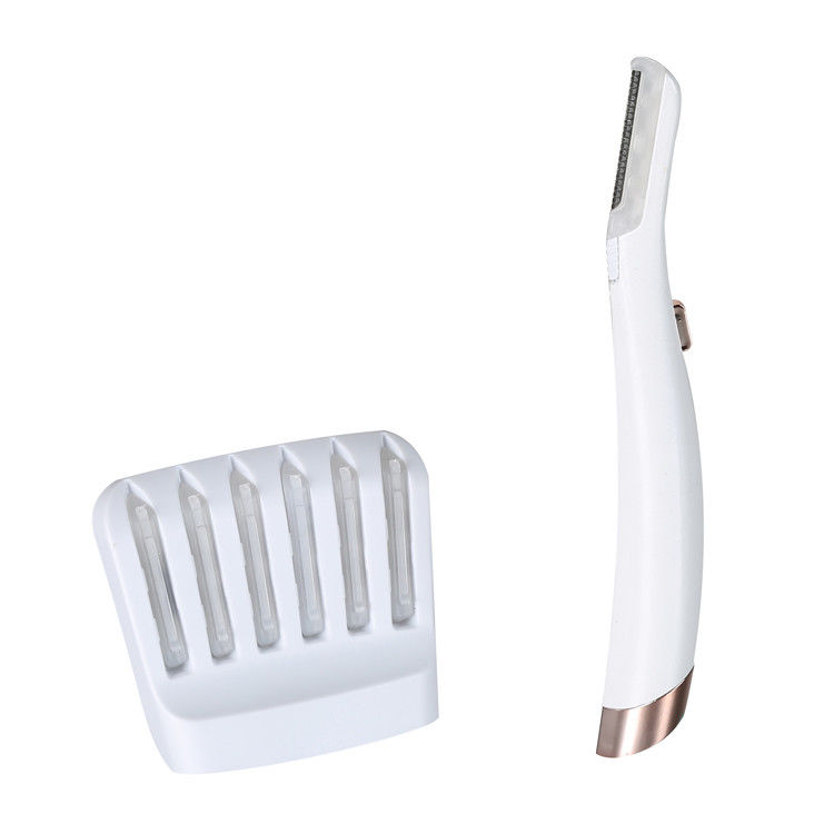 Produits de soins personnels pour femmes USB LED Light Lady Shaver Trimmer de sourcils électrique
