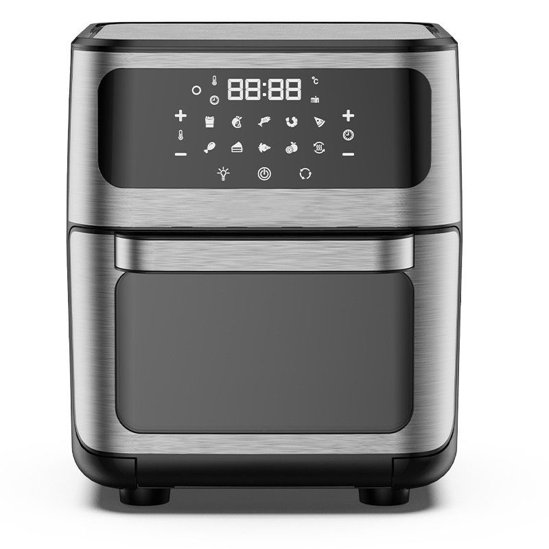 Contrôle vocal Smart Tuya Wifi HOT Arrival Grade alimentaire professionnel sans huile Airfryers électriques en verre profond 12L