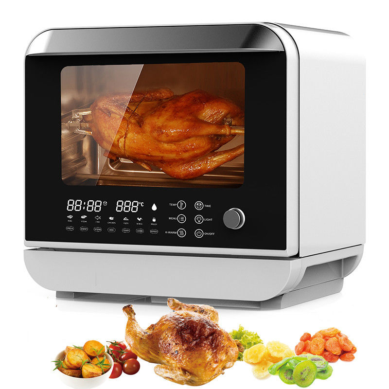Écran tactile friteuses électriques commerciales ménagères 9L 12L cuisine sans huile à vapeur Dual friteuse à air
