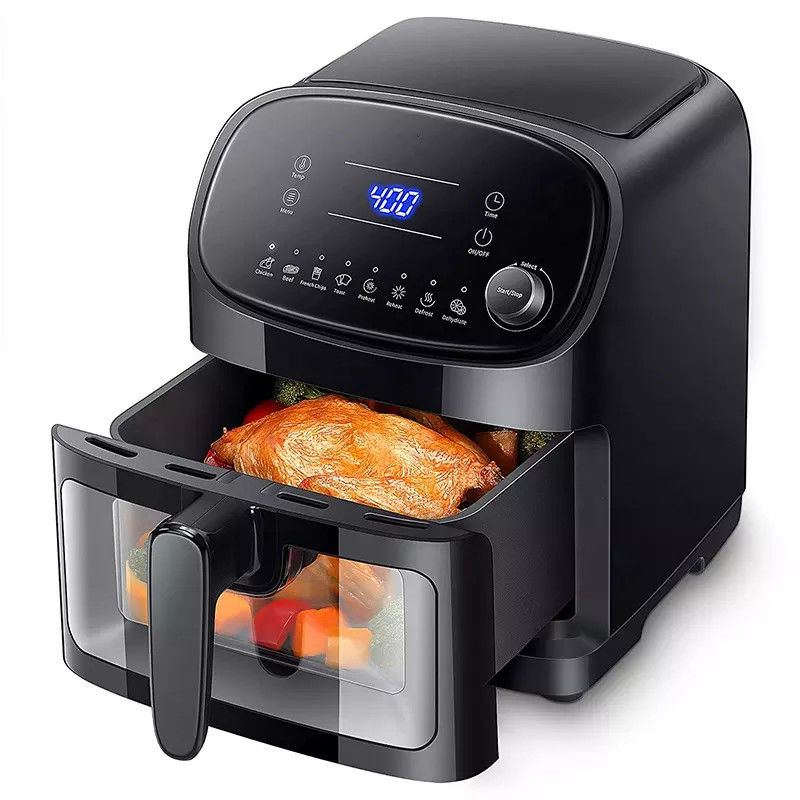 5L 6L 7L 8L Friture à double air visible Cuisson rapide à chaud sans huile Smart Wifi