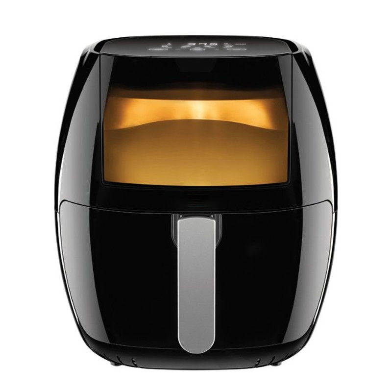 Petite cuisine électrique maison 8L friteuse à air numérique 1700W cuisinière en acier inoxydable zone double panier