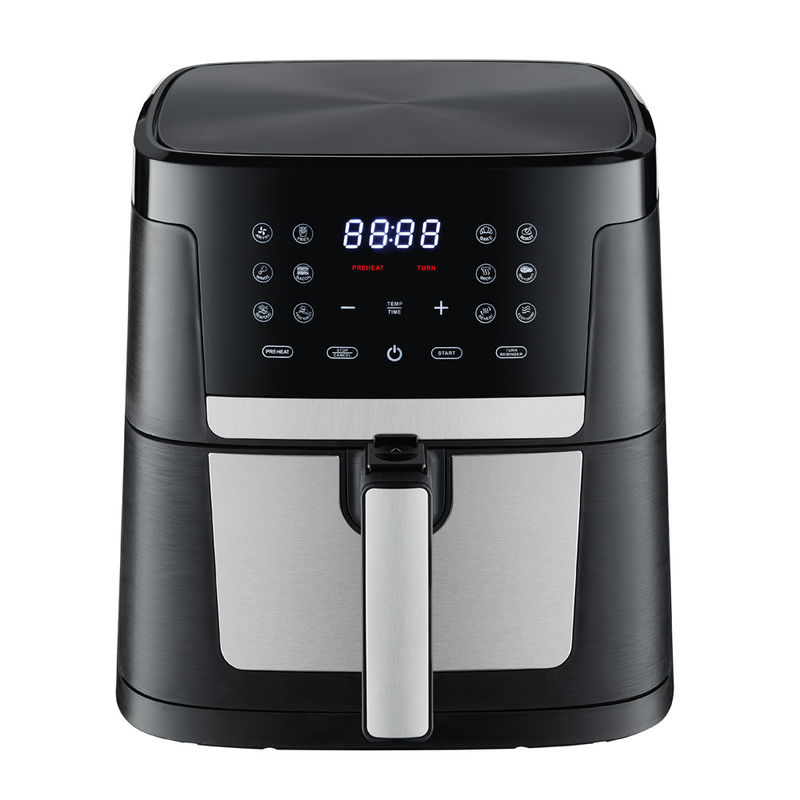6L 7L friteuse à air numérique 220v électrique intelligent grand grand four de grande capacité en acier inoxydable